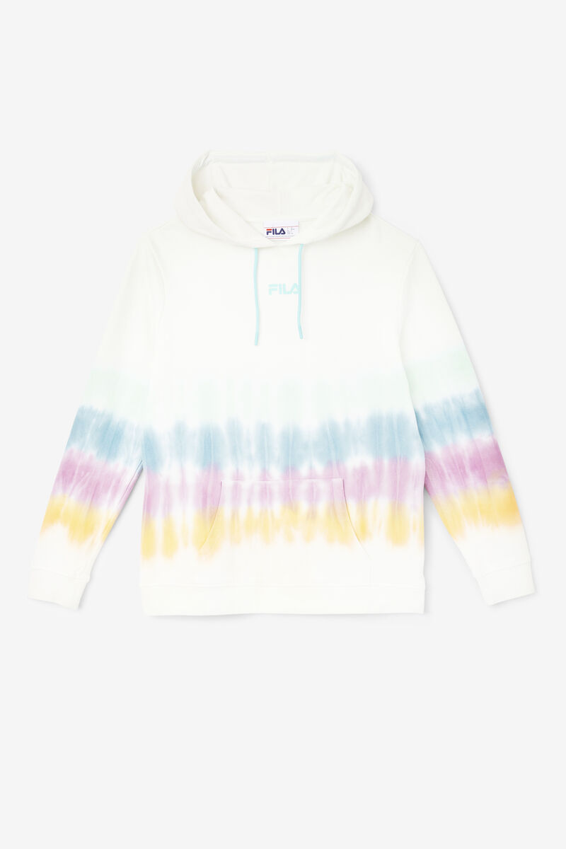 Fila Aerolynn Tie Dye Hoodie White | Y2N456ql7oH