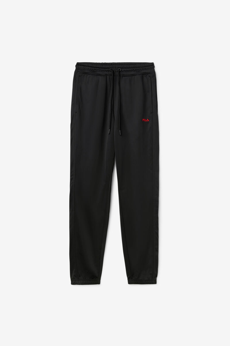 Fila Albania Track Pant Black / Red | eqwCB7uuY3x