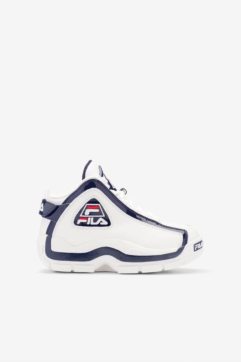 Fila Big Grant Hill 2 White / Navy / Red | GatwkVlFd1E