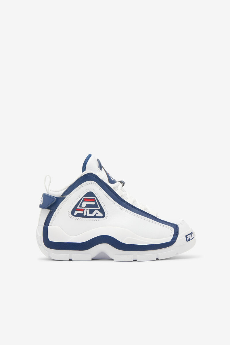 Fila Big Grant Hill 2 White / Navy / Red | leNfj1Uamsa