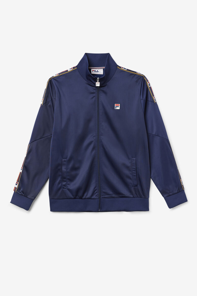 Fila Carson Track Jacket Navy | 32vAD8n29mv