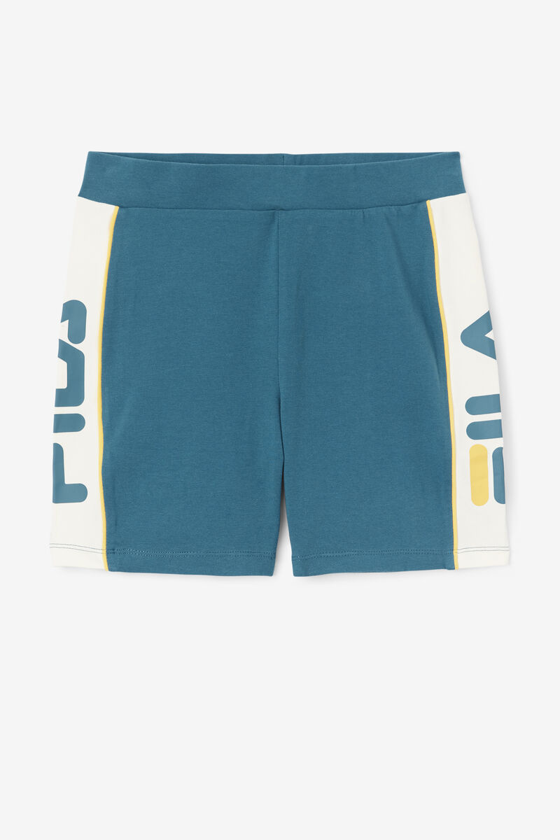 Fila Davina Bike Short Blue Coral | pyVGcjftofU