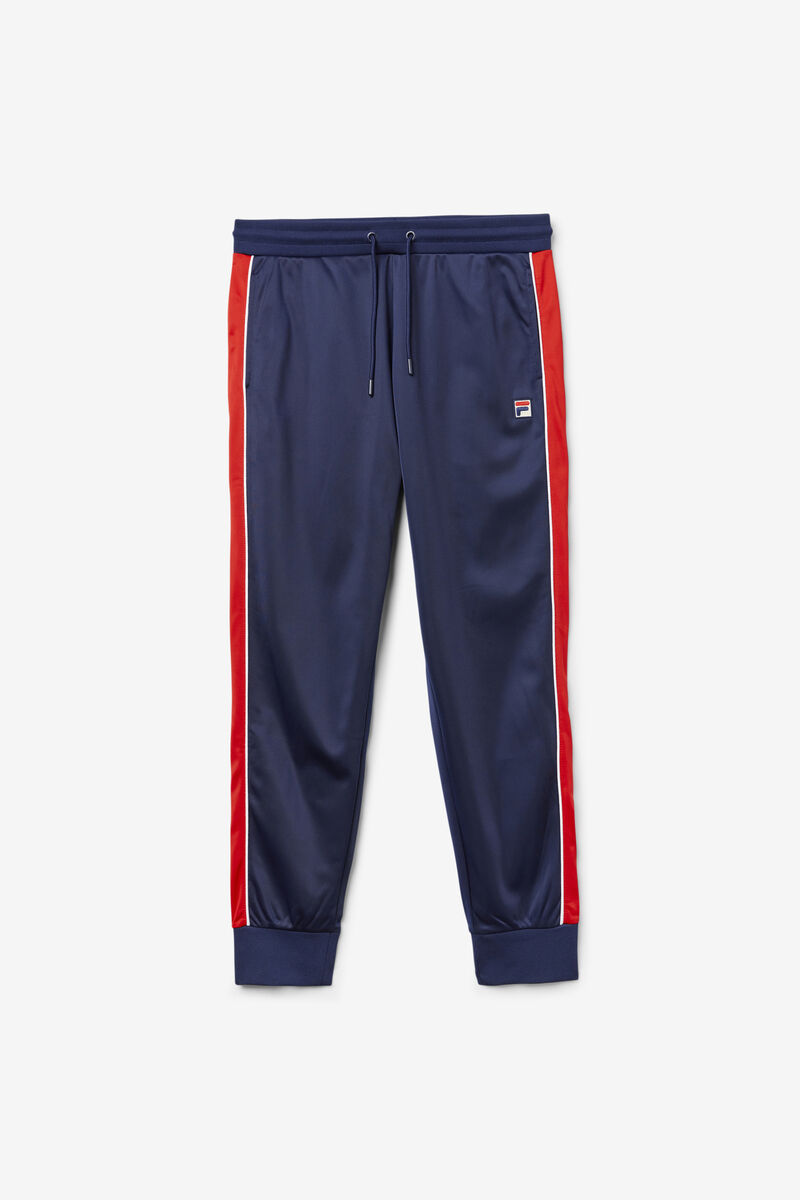 Fila Elijah Track Pant Navy / Red / White | v5xopyaOHvs