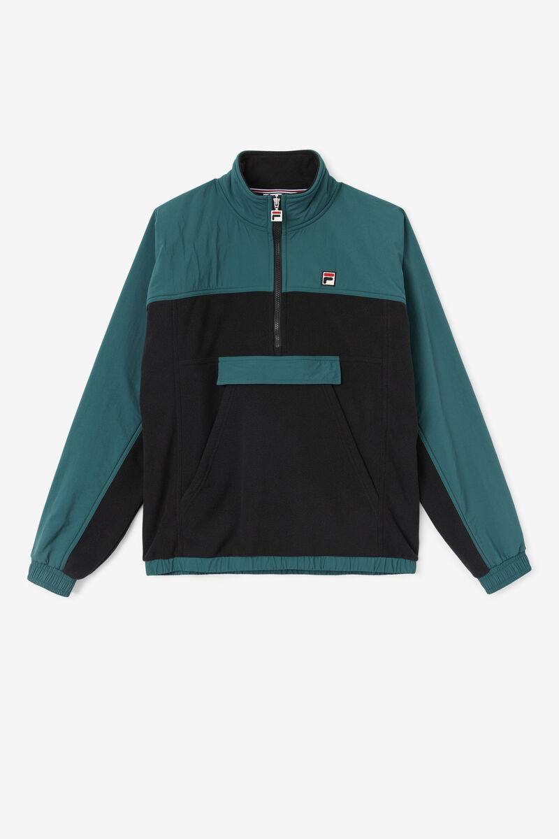 Fila Erick 1/2 Zip Pullover Black | UFrl2uKcmZR