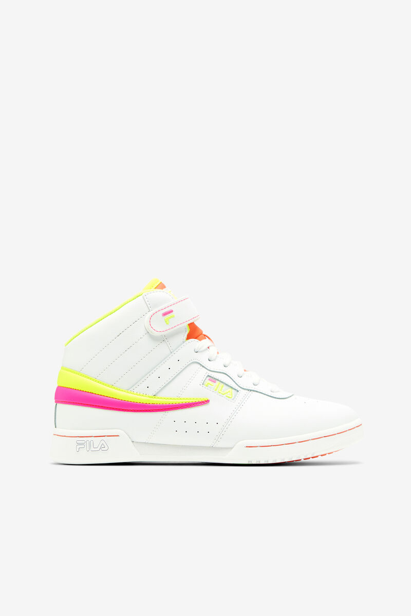 Fila F-13 White / Yellow / Pink | 4vMvxfb7QJD