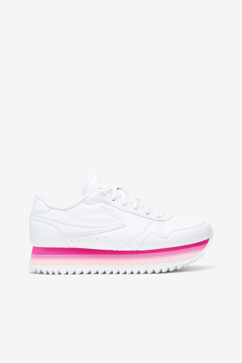 Fila Fila Orbit Stripe White / Pink / Pink | xpLImKFAnzP