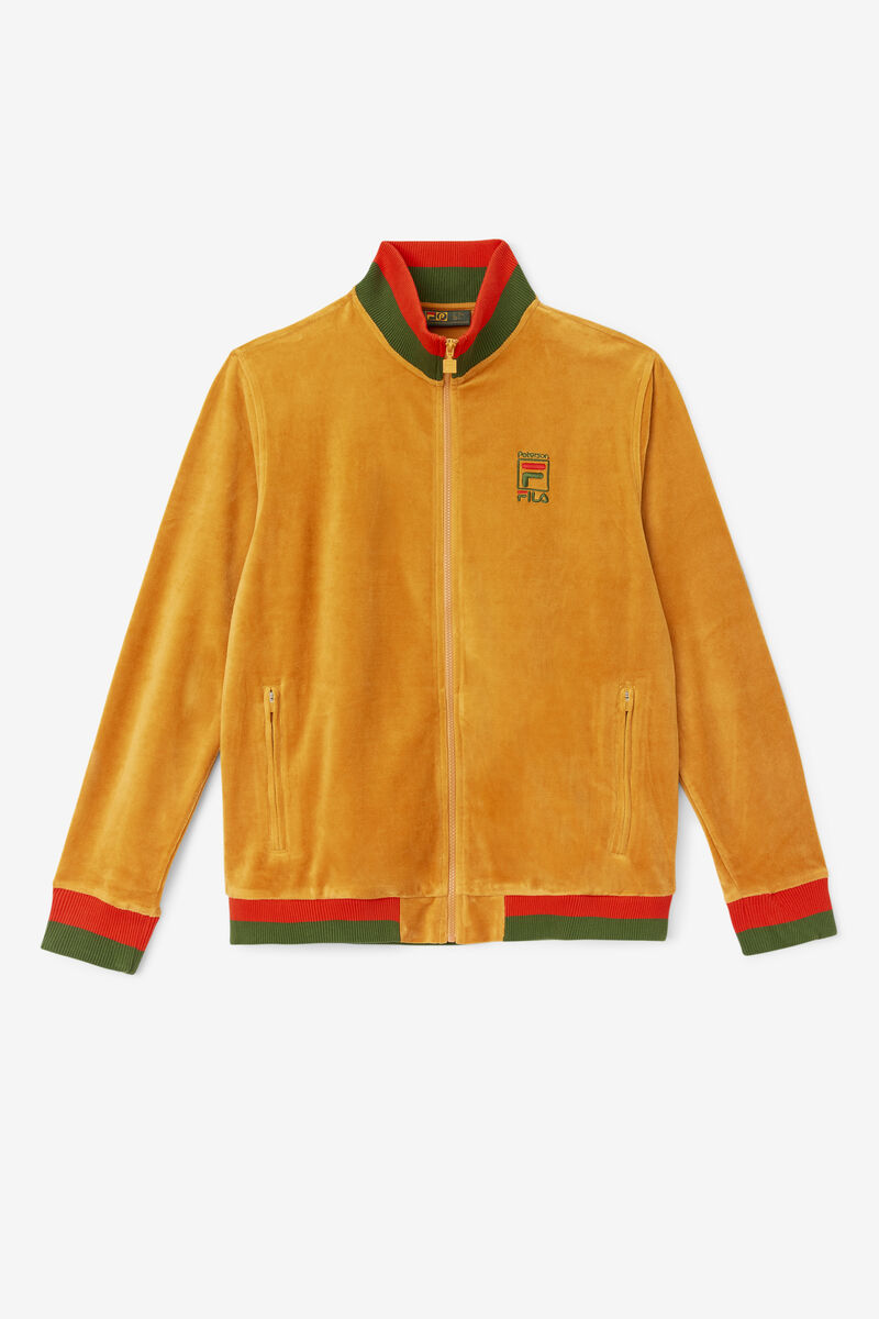 Fila Fila X Paterson Velour Jacket Orange | zaTzzKqd3GT