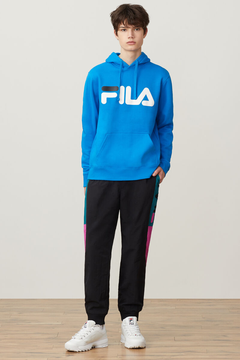 Fila Flori Hoodie Blue Light Turquoise / White / Black | YlpXP6Jikpg