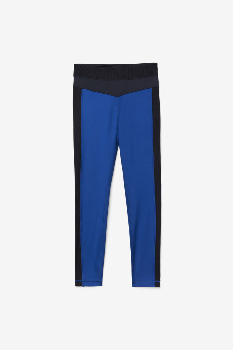 Fila Forza Texture High Waist Legging Navy / Black | fxJUngdqlkn