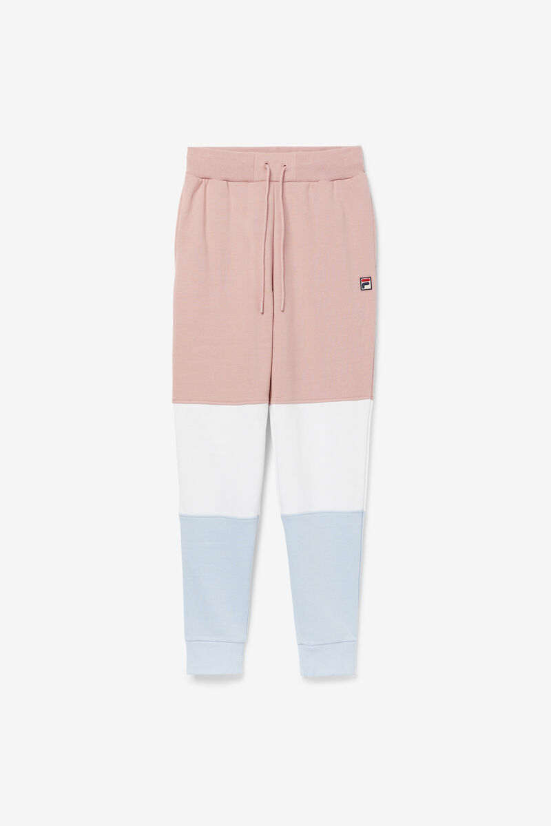 Fila France Pant Pink Grey / White / Blue | eJMYYCfI6zO