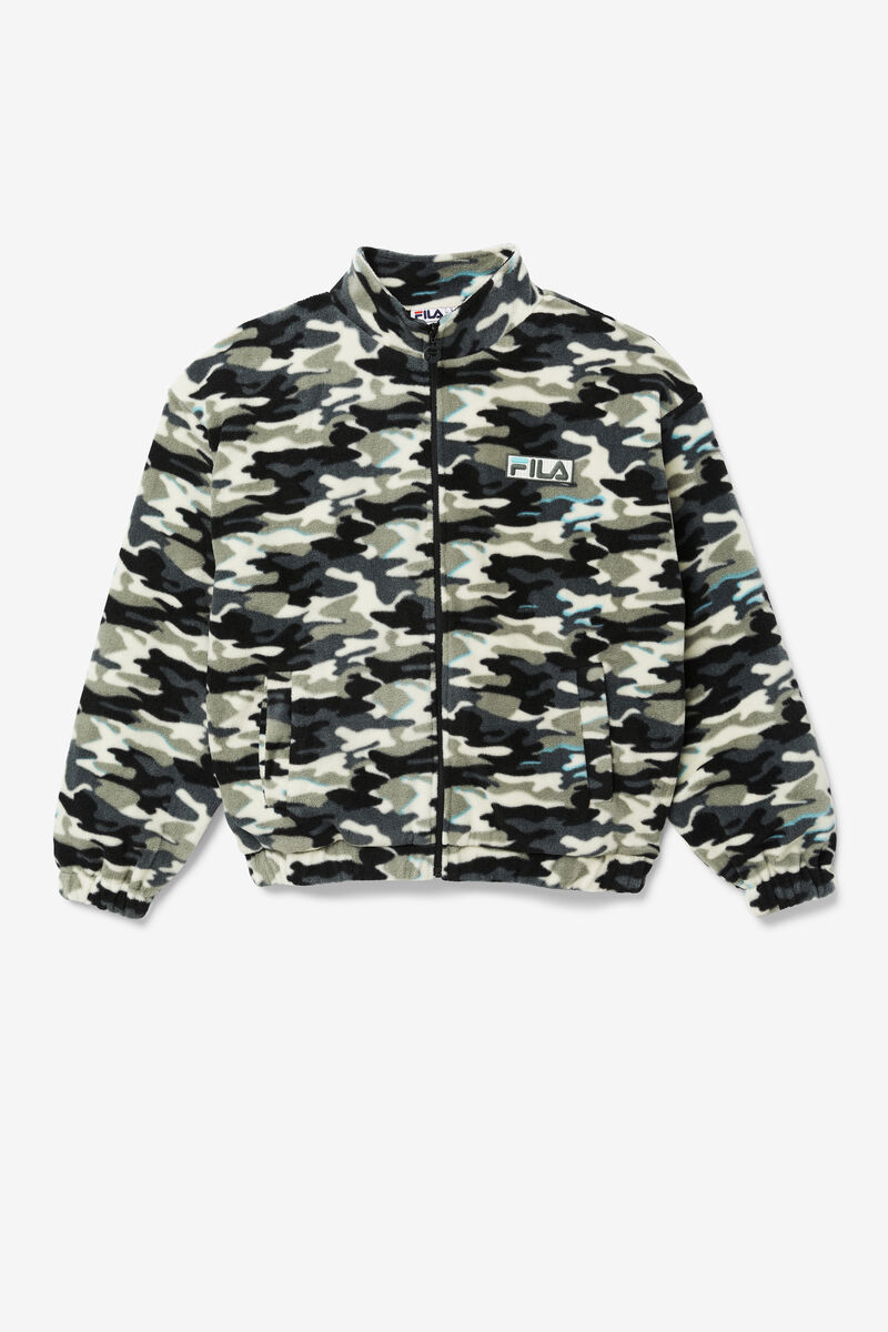 Fila Frantry Camo Jacket Black | eg2goTnTdV5