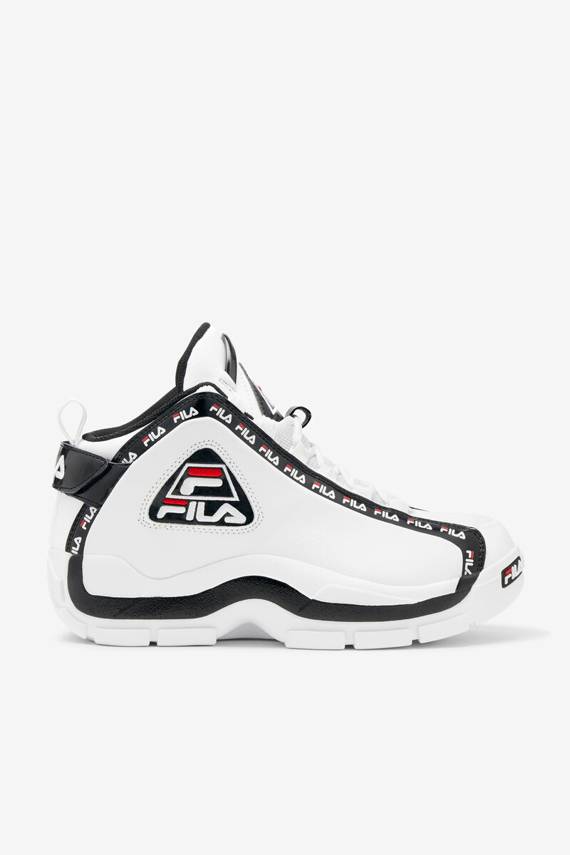 Fila Grant Hill 2 Repeat Shoes Official | Fila White / Black / Red | 1Mjw5fXZElR