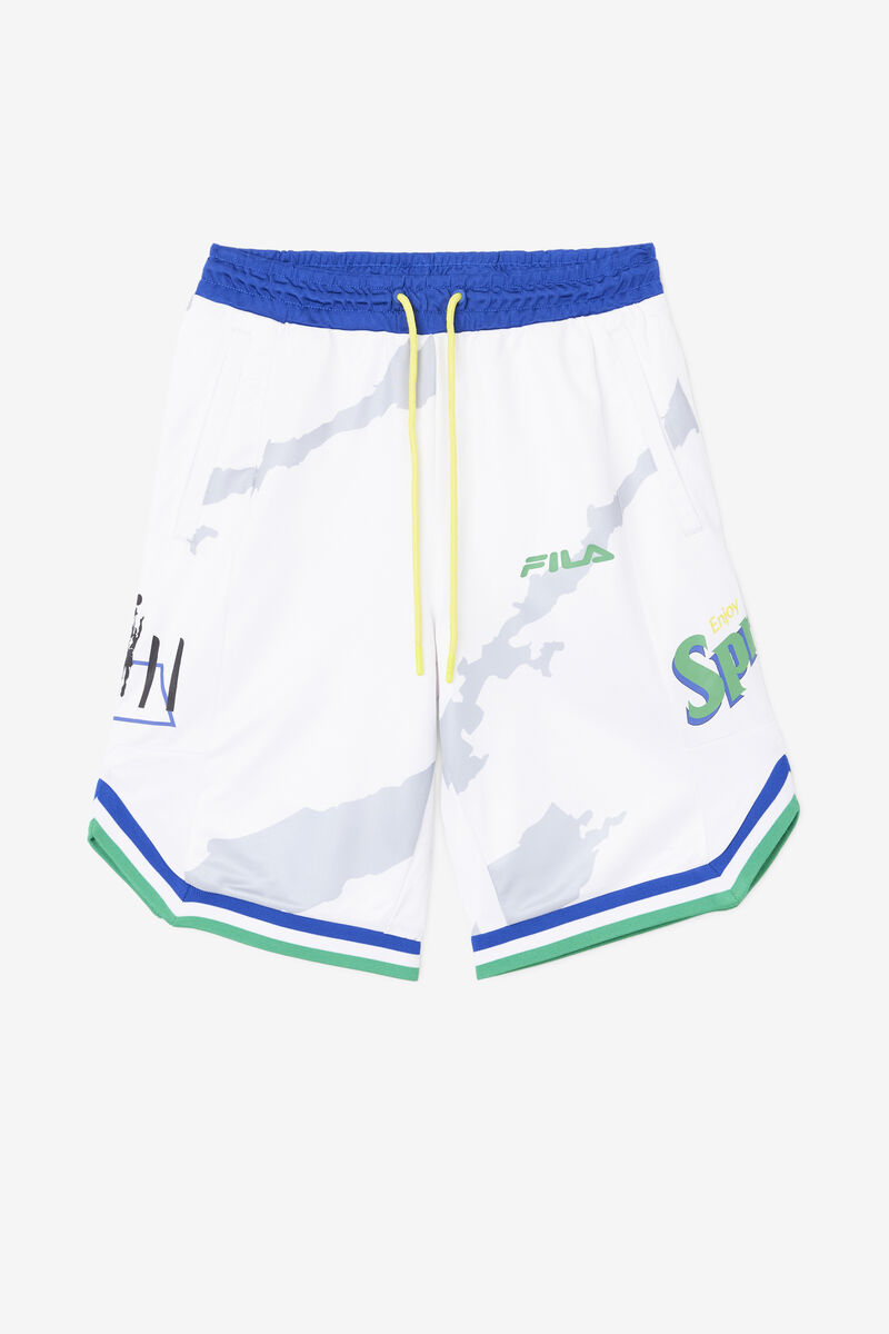 Fila Grant Hill X Sprite Short White / Blue | atbzYzX4Vms