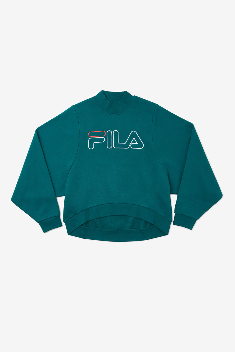 Fila Hanami Sweatshirt Blue / White | kLRGpMvnQZU