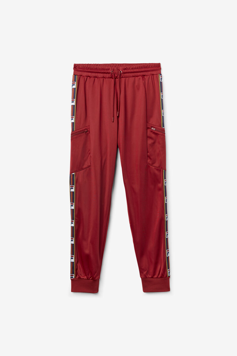 Fila Jaxson Pant Red | gL4NC177Wkd