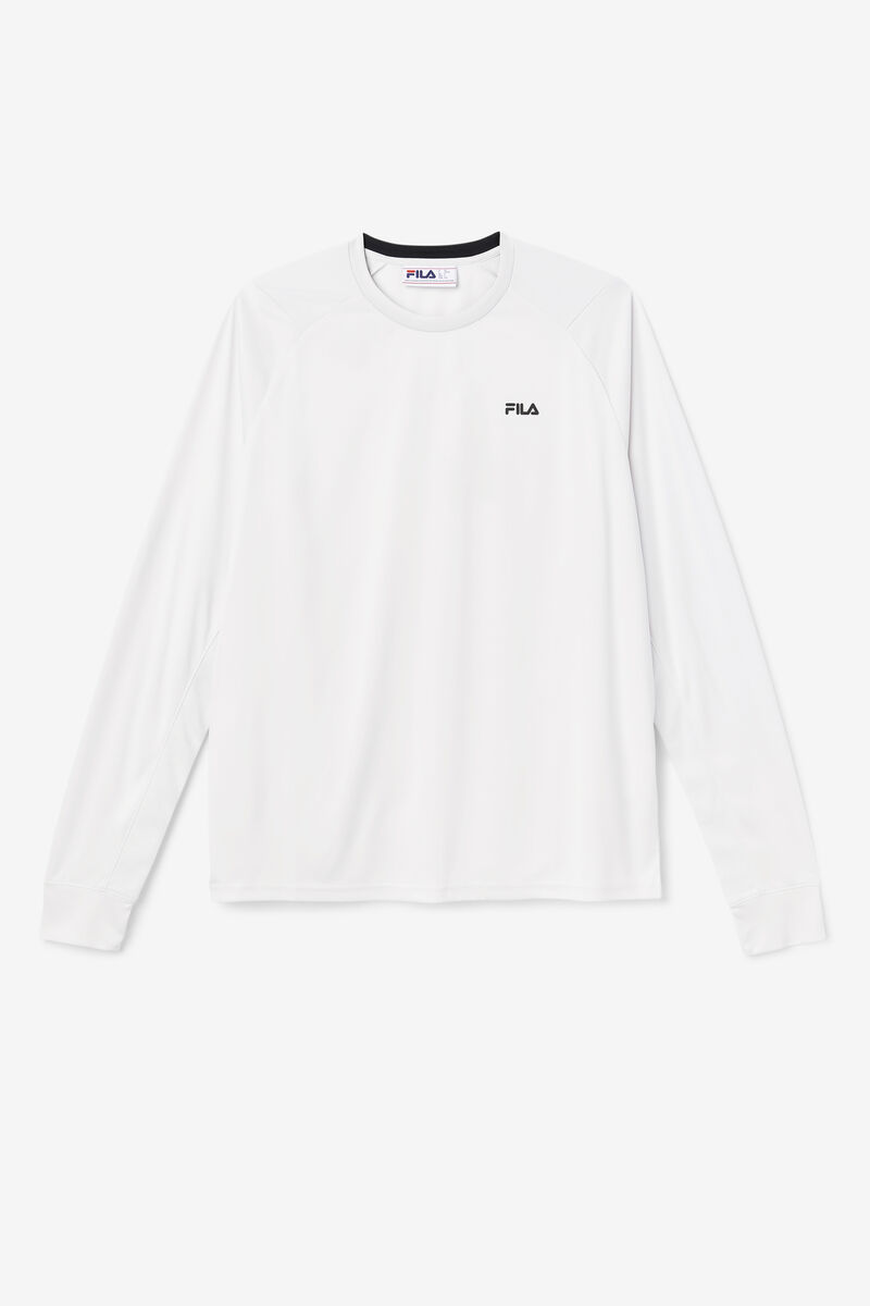 Fila Jazam Long Sleeve Crew Black | BylJe5Xo5Ak