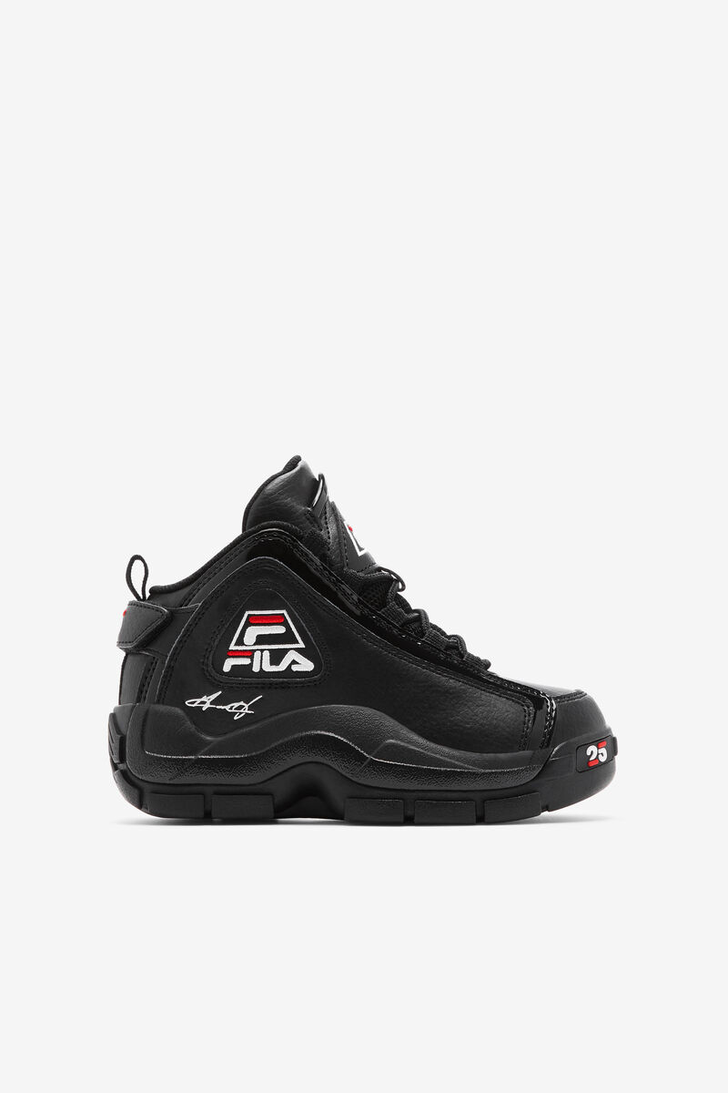 Fila Little Grant Hill 2 25th Anniversary Edition Black / White / Red | B9DNzF35Vdc