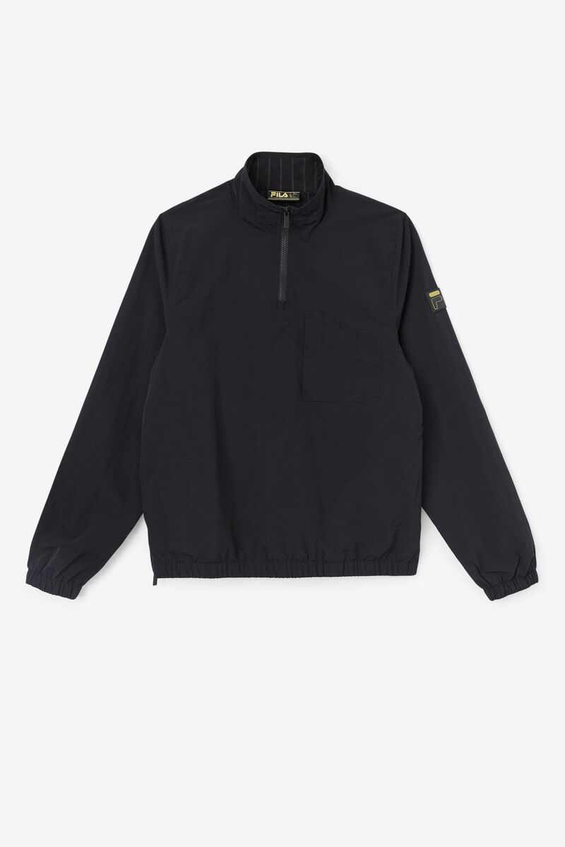 Fila Magnus 1/4 Zip Track Jacket Black | 3umvSmmxoES