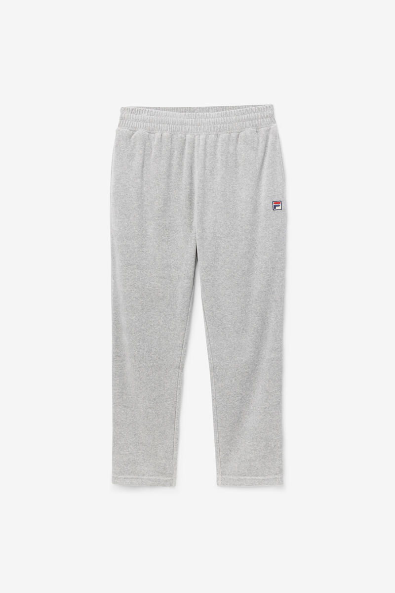 Fila O-fit Velour Pant Grey | syLA9NiN5RZ