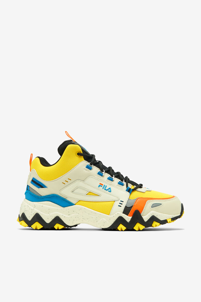 Fila Oakmont Tr Mid - Sneakers & Lifestyle | Fila Lemon / Blue | iL7EoTSNoZK