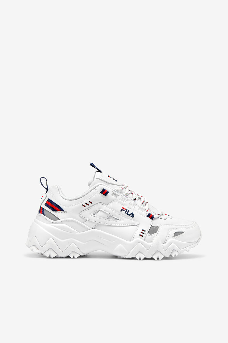 Fila Oakmont Tr White / Navy / Red | FuBgSHnRAFh