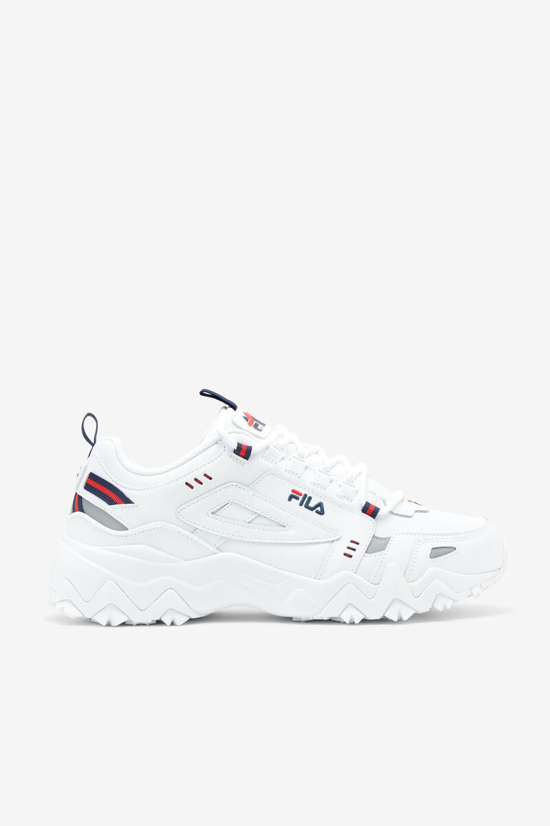 Fila Oakmont Tr White / Navy / Red | jwfJg4S62DD