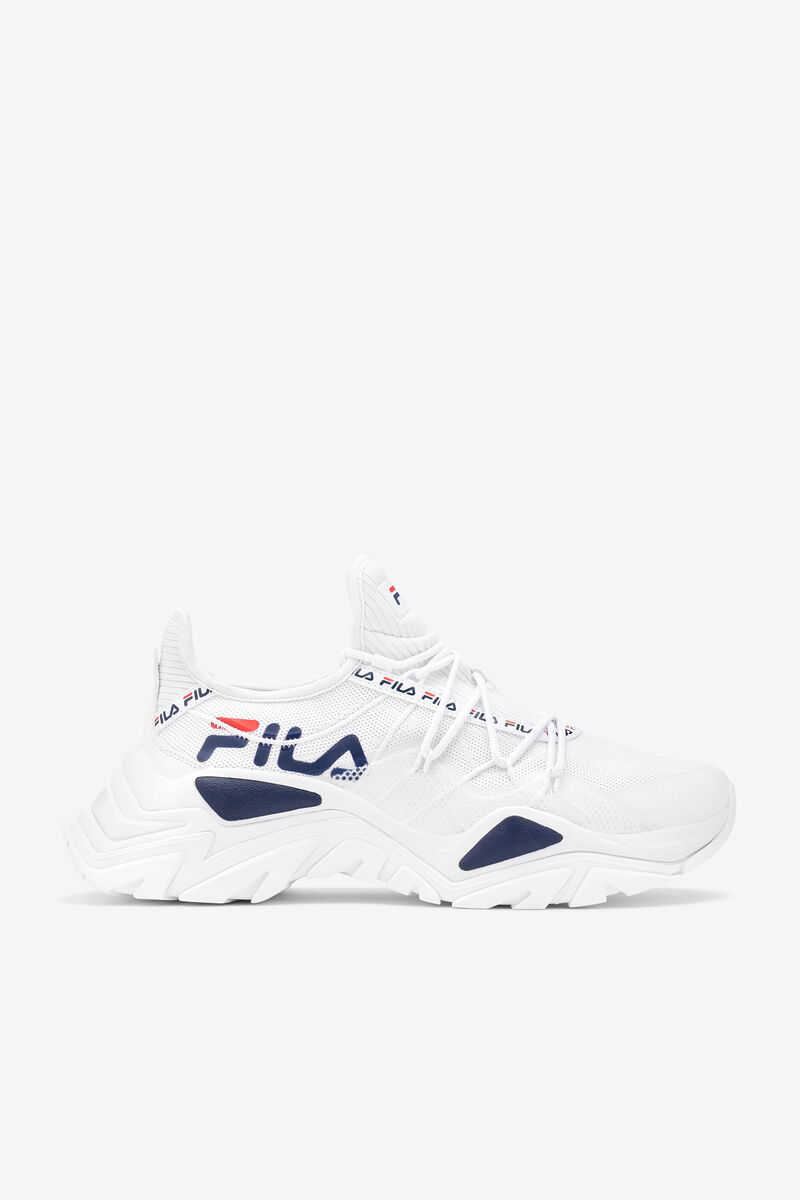 Fila Relectrove Slip On Premium Sneakers | Fila White / Navy / Red | k93KS5JCBkk