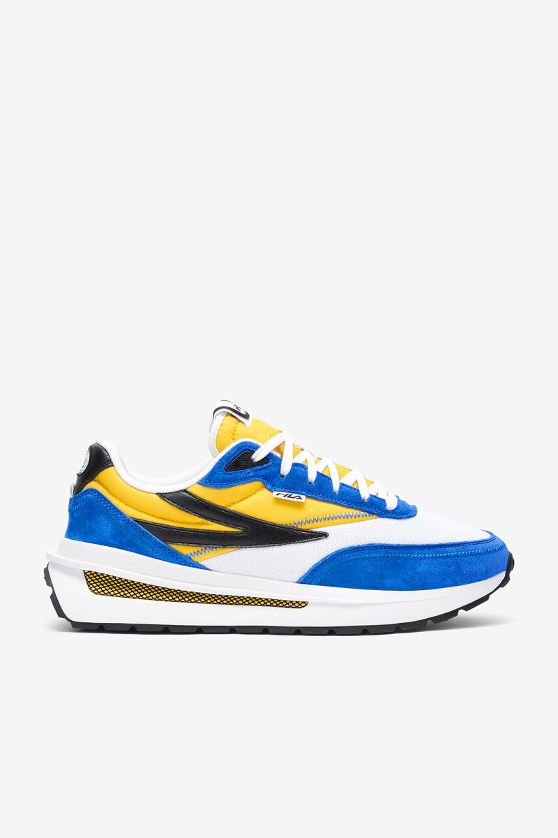 Fila Renno Colorful Sneaker | Fila White / Lemon / Blue | RaF8oPjG9uJ