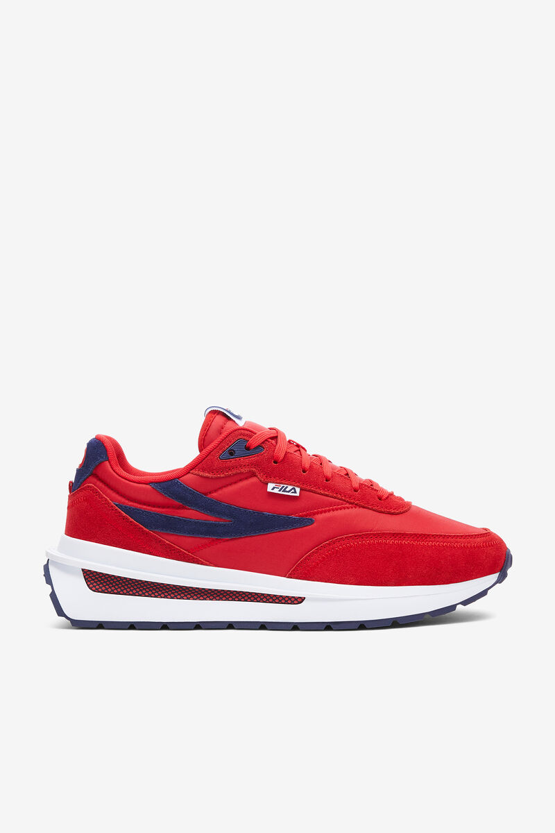 Fila Renno Red 70s Sneaker | Fila Red / Navy / White | tVXuK77ItI9