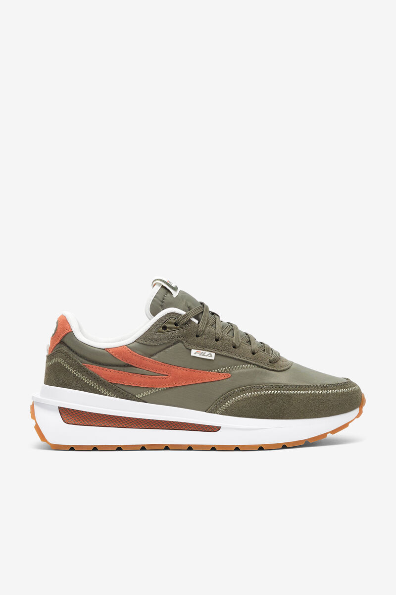 Fila Renno - Sneakers & Lifestyle | Fila Olive / Red / White | KDwd3gezmtI