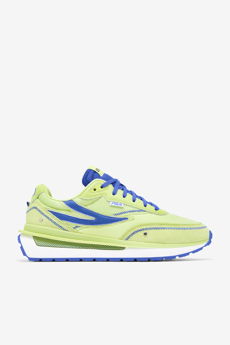 Fila Renno X Bevans Lime Green Shoes | Fila Light Green / Blue / White | ziEikowPbdH