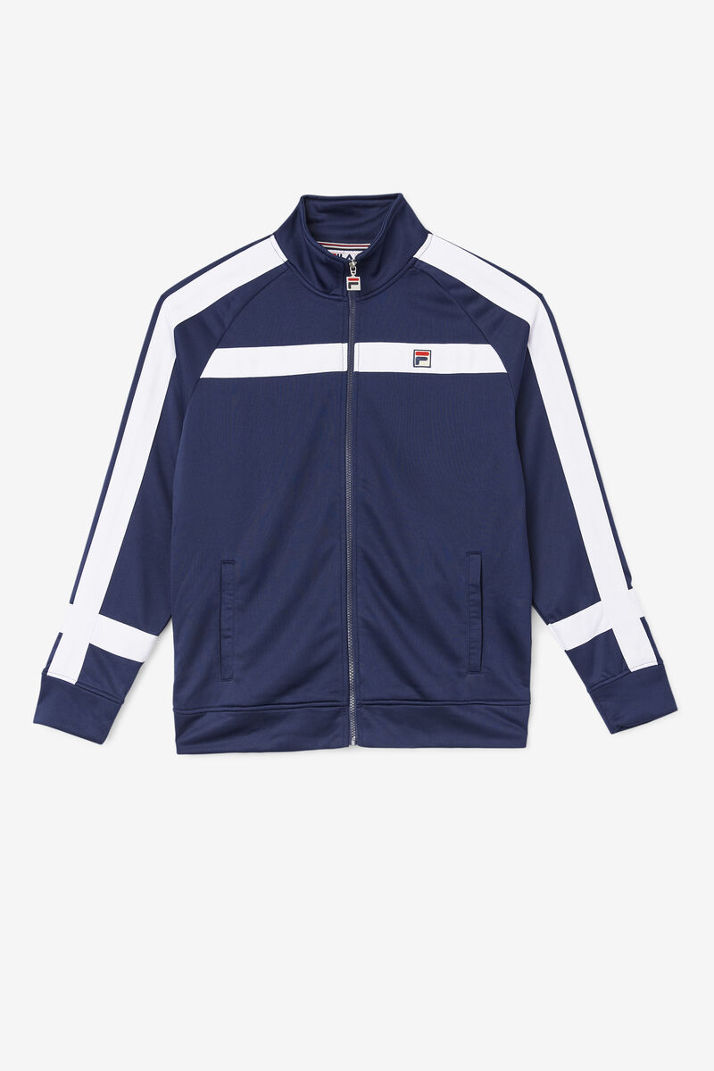 Fila Renzo Jacket Navy / White | 15Tt5BVvcpu