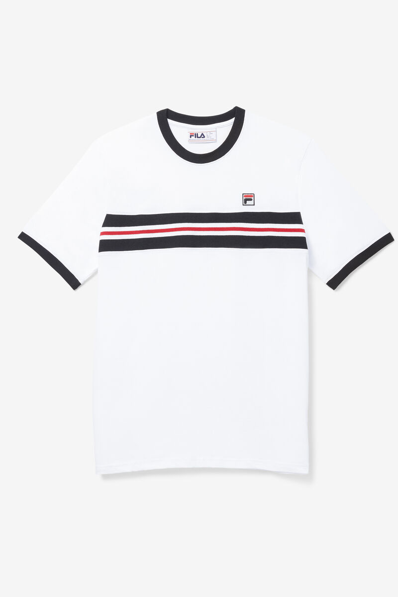 Fila Silver White / Black / Red | 3RzQi4byIBr