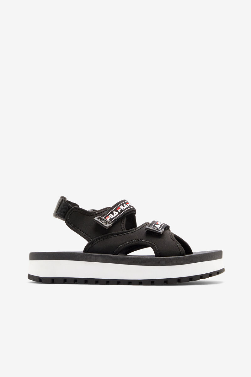 Fila Spot Eva Sandal Black / Red / White | cHCjsDqSwot