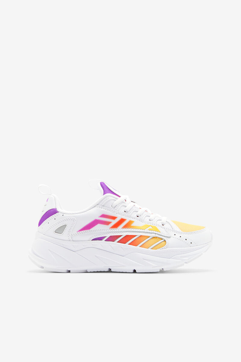 Fila Surefire White / Purple Green Flower / Red | 8wroaYd7QcJ