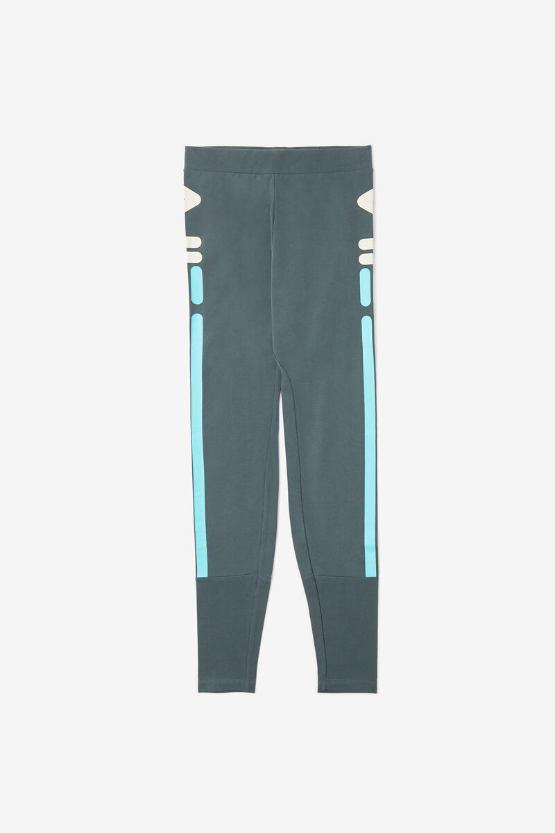 Fila Taru Legging Blue Turquoise | TFxYbF6rGwg