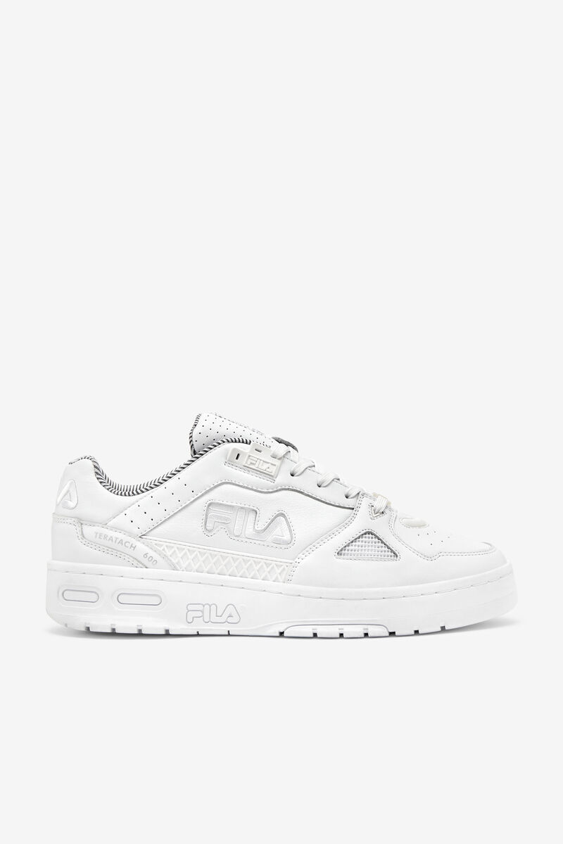 Fila Teratach 600 Low Top Shoes | Fila White / White / Metal Silver | eJ61l9n2Umo