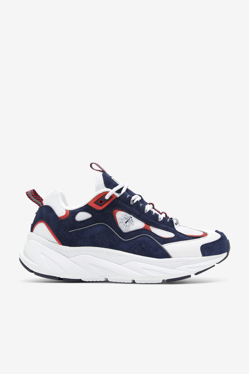 Fila Trigate X Brooks Brothers White / Navy / Red | 9t5SQ94VlD2