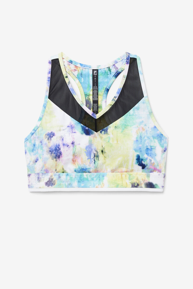 Fila Uplift Racerback Bra Top Black / White | pUmXH51Yxyd