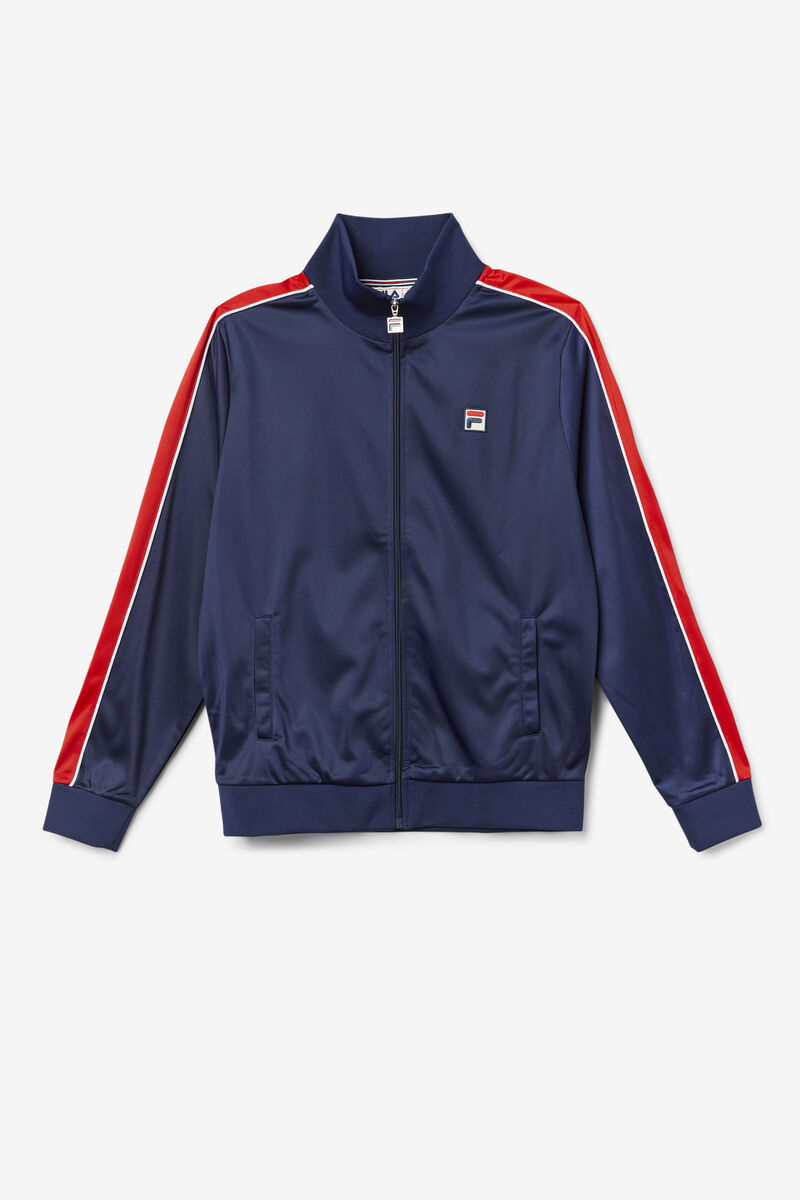 Fila Wicks Track Jacket Navy / Red / White | Y7vGOykYe3J