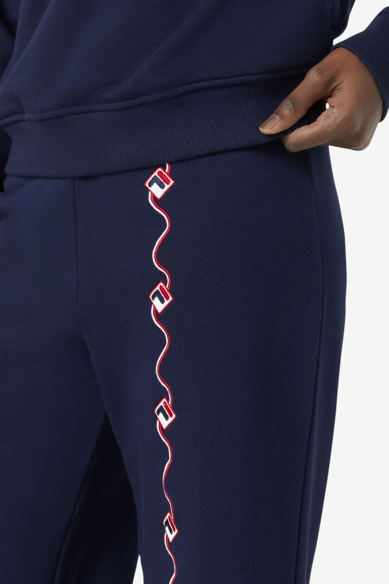 Fila Agnesina Pant Navy | XaXiDZSKcXN