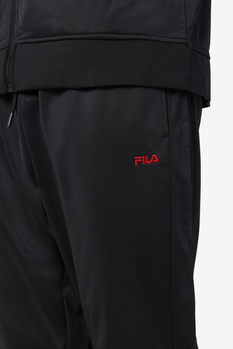 Fila Albania Track Pant Black / Red | DiTdKQGGBuw