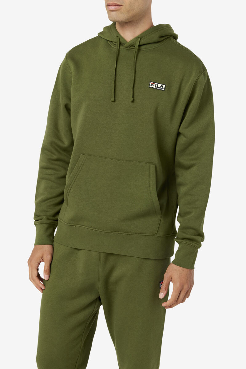 Fila Algot Hoodie Dark Green | SVpmdvAxmdv