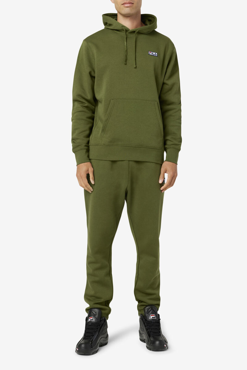 Fila Algot Hoodie Dark Green | SVpmdvAxmdv