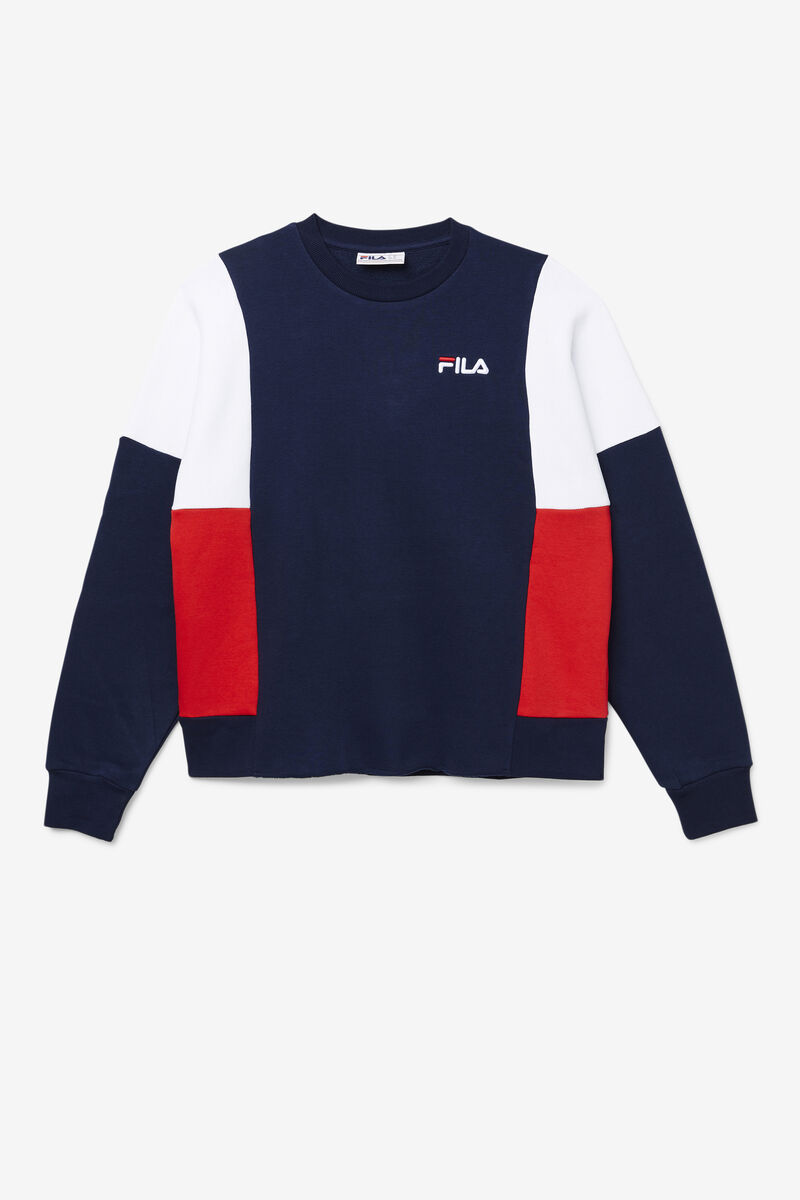 Fila Alwyn Crew Navy / White / Red | 7EXiQUuZWhL