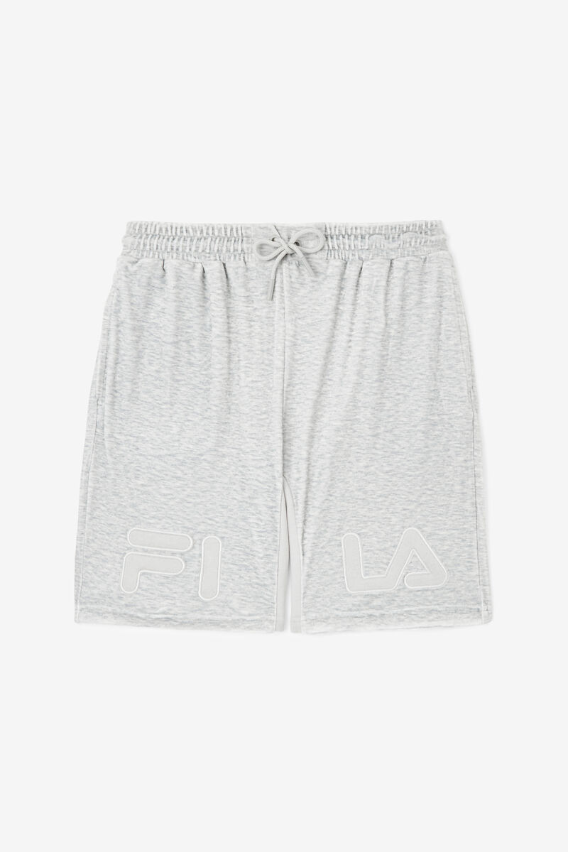 Fila Arc Velour Short Light Grey | HqV1JT2HLMR