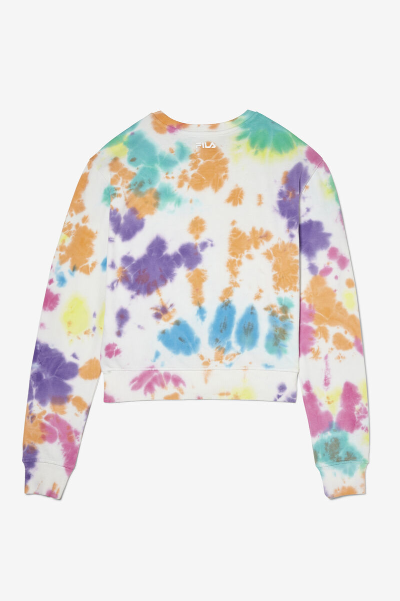 Fila Ashley Tie Dye Sweatshirt Multicolor | DJhqjTybyVi