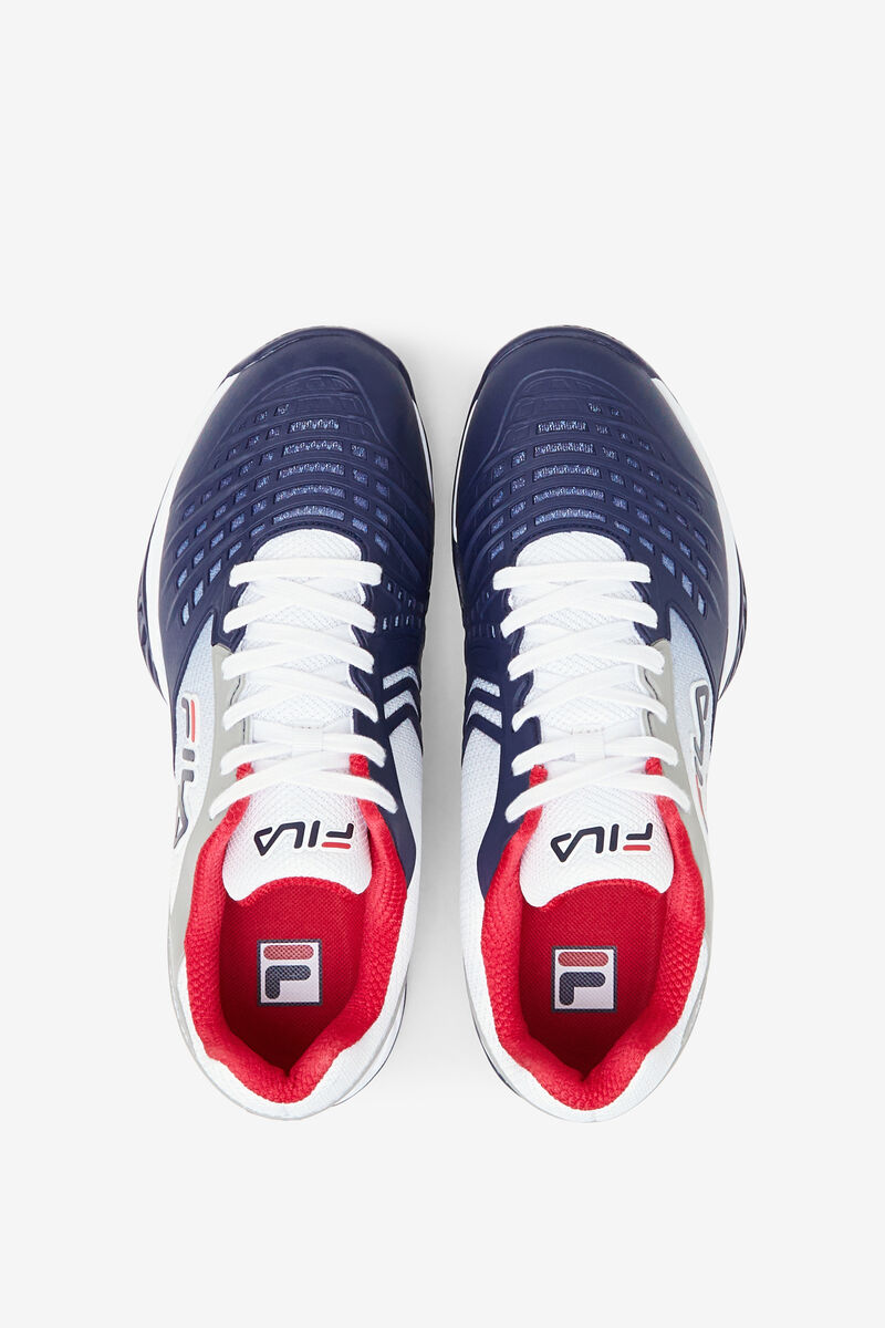 Fila Axilus 2 Energized White / Navy / Red | v2idvu9F6fu