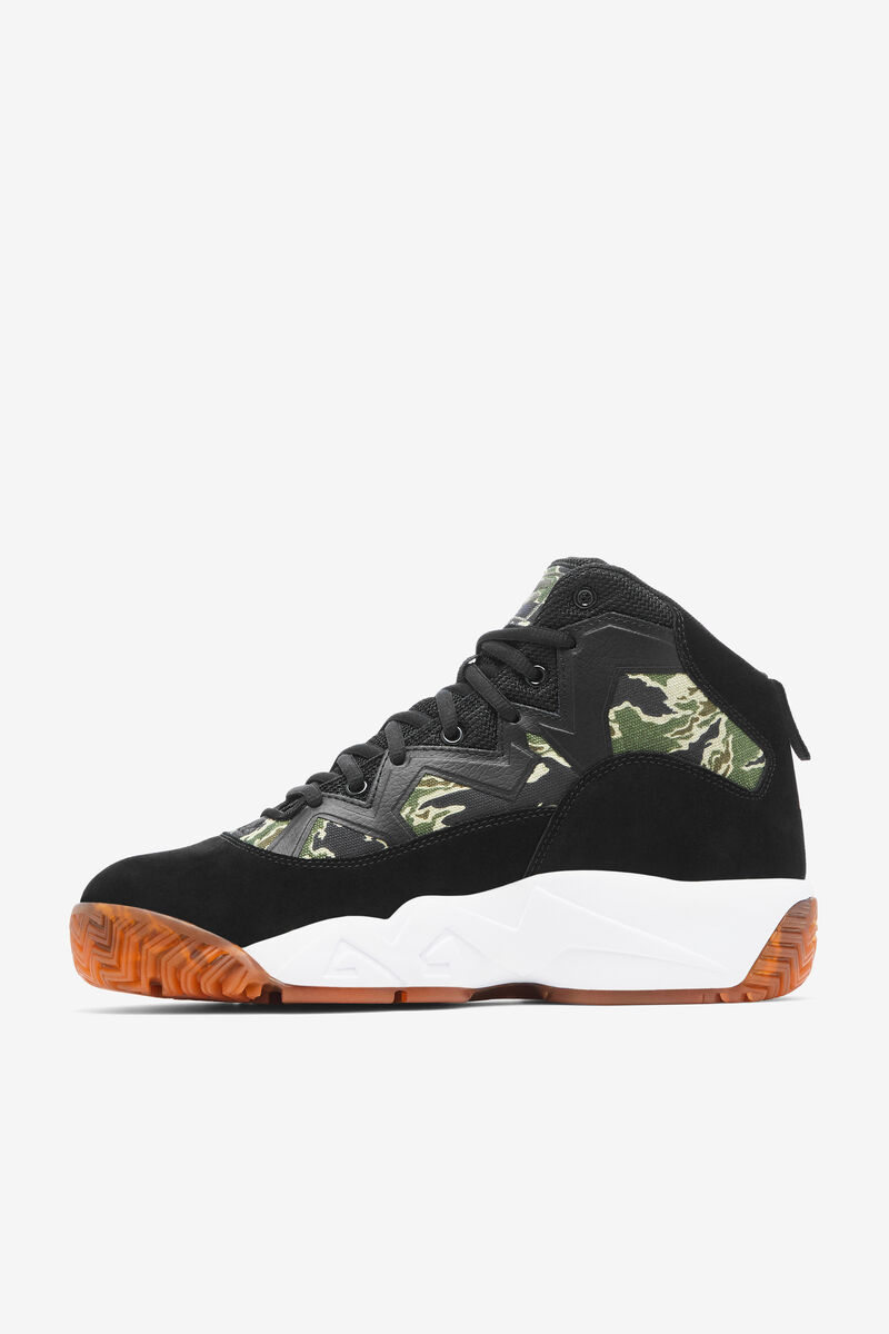 Fila Basketball Shoe With Camo Detail | Fila Black / White | ENuOH4UbHVP