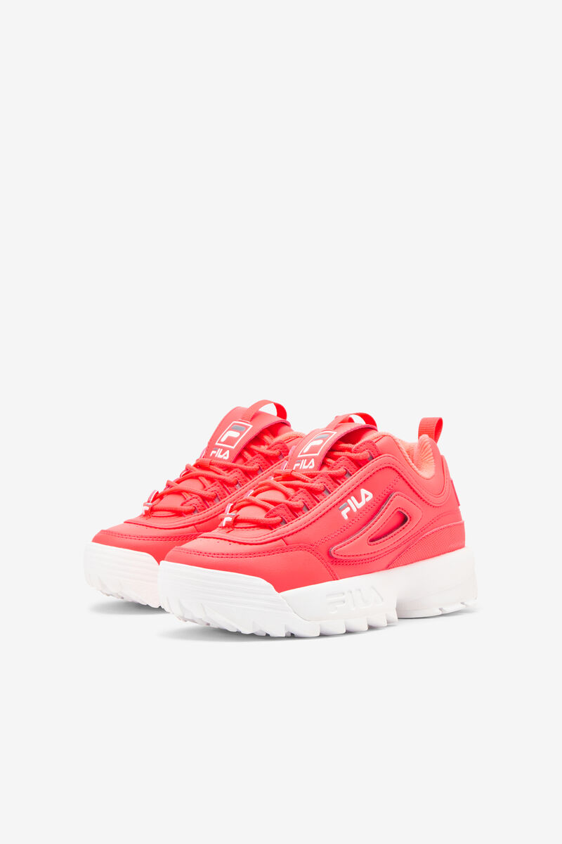 Fila Big Disruptor 2 Logo Reveal Deep Pink / White | SUyGtMMtsYR